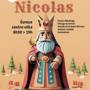 Fête de la Saint-Nicolas à Evreux Du 6 nov au 6 déc 2024