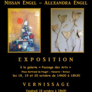 Expo Peinture à la Galerie Passage des Arts à Navarre