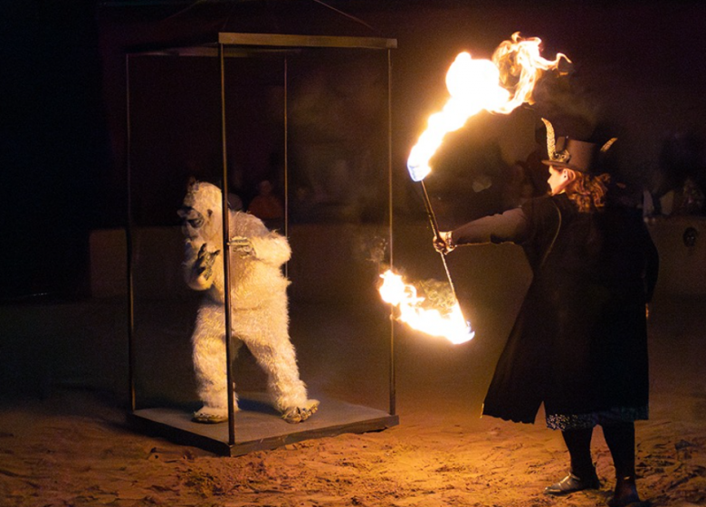 Spectacle équestre: Fantôme