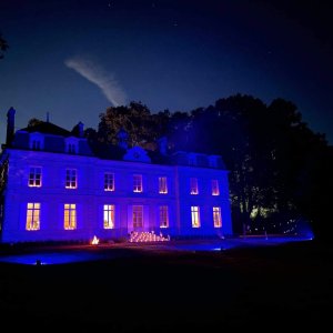 La Nuit des Châteaux - Exploration historique au Château de Berthenonville : illuminations cinématographiques