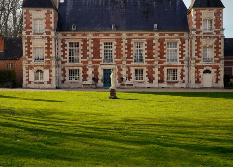 Marché bio au château de Bonnemare