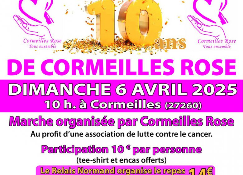 Repas d’après marche – Cormeilles Rose