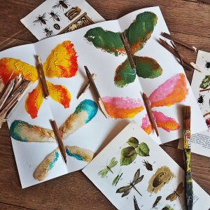 Atelier "Artistes en herbe" : Fabuleux papillons