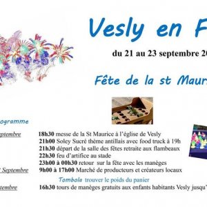 Fête de la Saint-Maurice Le 21 sept 2024