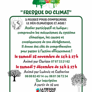 Atelier fresque du climat Le 16 nov 2024