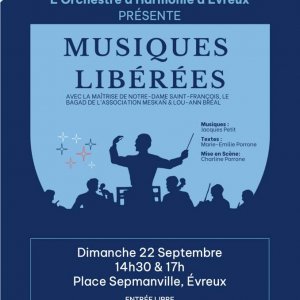 JEP - Concert Spectacle Musiques libérées à Évreux