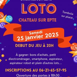 Loto Le 25 janv 2025