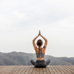 Séance de yoga 