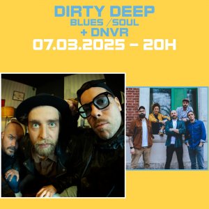 Concert au Kubb Dirty Deep et DNVR