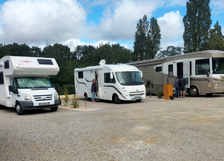 Aire de camping-car de la Goule