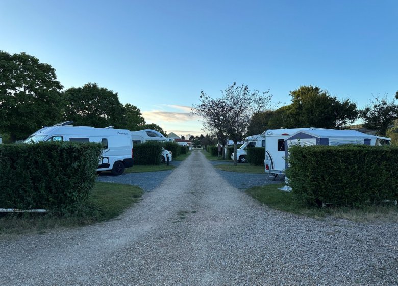 Aire camping car du Camping La Vallée