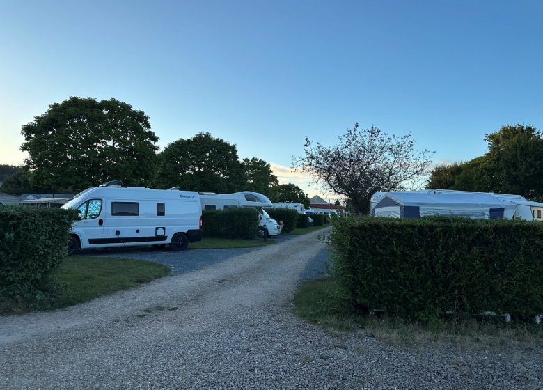 Aire camping car du Camping La Vallée